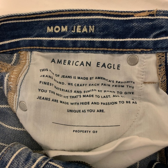 American Eagle Mom Jeans 00 - Picture 3 of 4